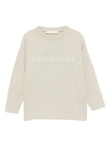 Футболка с длинными рукавами Fear Of God Essentials Kids, нейтральный