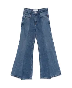 Классические джинсы цвета индиго E.L.V. Denim, синий