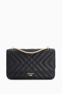 Стеганая сумка на плечо Edorchie Dune London, черный