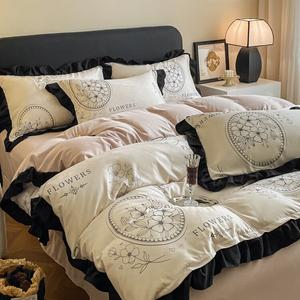 FUANNA Комплект постельного белья 4 предмета, летнее одеяло 200x230 см, цвет Dream