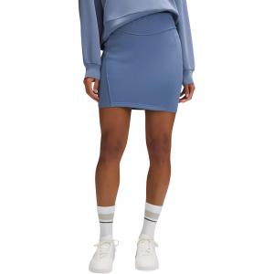 Мини-юбка Scuba Series Повседневная короткая юбка Женская Lululemon, Oasis Blue/Oasis Blue
