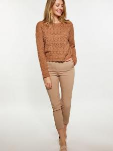 Пуловер Usha, коричневый