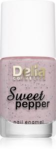 Лак для ногтей Delia Cosmetics Sweet Pepper Black Particles, 03 Capri 11 ml