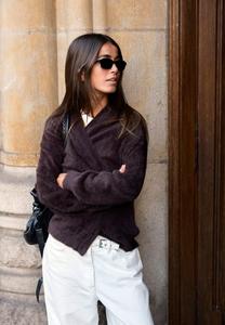 Кардиган ICHI Cardigan, Coffee Bean/Dark Brown