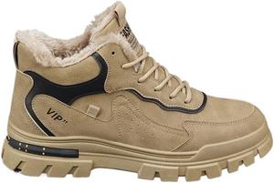 зимние ботинки для мужчин с меховой подкладкой Qacksv, хаки