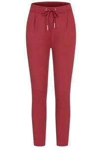 Cloud5ive Брюки слим с защипами спереди в вишнево-красном цвете