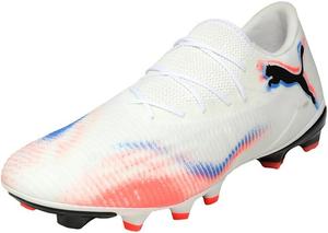 Футбольные бутсы PUMA для мужчин, белый/черный/красный