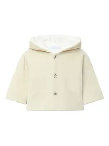 Бархатная куртка с капюшоном Laranjinha, бежевый