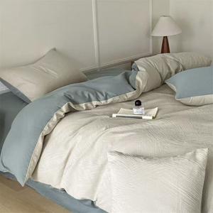 Belle Комплект постельного белья 4 предмета, размер 200 см, простыня, пододеяльник 220x240 см, наволочки 48x74 см, цвет Yayi-Green