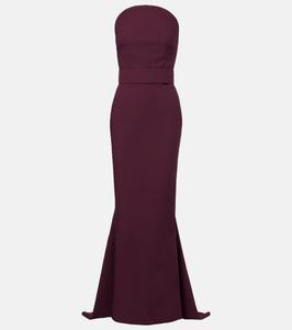 Платье Citra без бретелек Solace London, Raisin