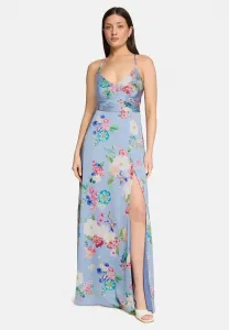 Платье макси mit vausschnitt Vera Mont, Blue Rosé