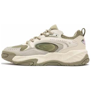 361° Женские кроссовки для скейтбординга Jincheng Slip Sistent, устойчивые к истиранию, бежево-зеленые