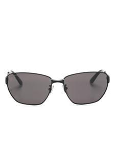 Солнцезащитные очки BB0337SK в квадратной оправе Balenciaga Eyewear, коричневый