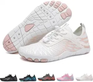 Защитная обувь, Защитная обувь босиком, Женская обувь босиком, Защитная обувь с медью, Skin Pro с медью - Универсальная защитная обувь босиком для женщин и мужчин LELISKA, белый