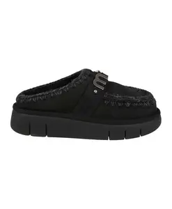 Черные тапочки Mou, черный