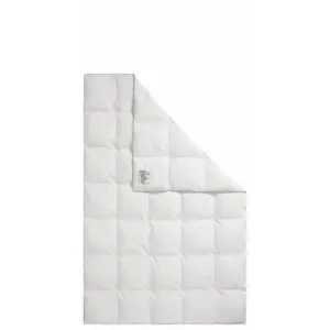 Одеяло из искусственного волокна Marie, нормальная наполненность, микрофибра, чехол из хлопка, 1 шт., размеры 135x200 см и другие размеры. Ribeco, белый