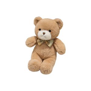 Плюшевая игрушка Dreamy Teddy Bear Bow Tie, плюшевая кукла, высота 30 см MIANHUIYI, коричневый