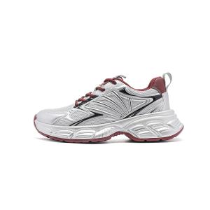 RED DRAGONFLY Низкие массивные кроссовки женские красные серебристые черные, цвет Red Silver Black