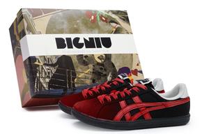 Кроссовки Onitsuka Tiger DD Trainer Skateboarding Shoes Unisex Low-top Red, черный/красный