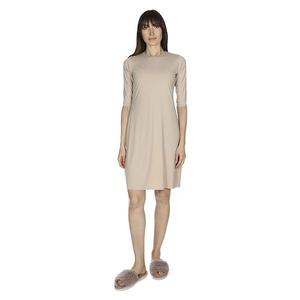 Платье-комбинация с рукавом 3/4" Bonded 38" Memoi, Beige