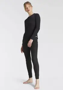 Термомайка CMP "комплект лыжного белья" (с термотрусами), проста в уходе, черный