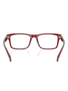 Очки в квадратной оправе Emporio Armani, красный