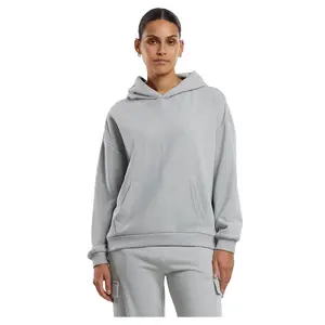 Худи Urban Classics Light Terry Oversized, серый