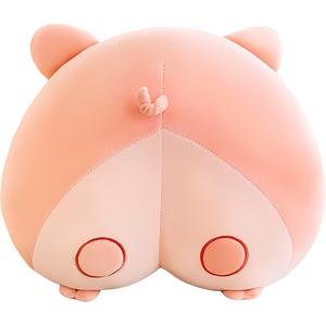 Очаровательная и шаловливая милая собачка, теплые и душевные куклы плюшевая кукла высота 40см FKOFR, розовый