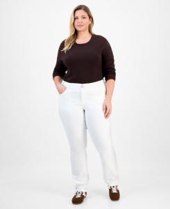 Модные джинсы прямого кроя ABsolution больших размеров Democracy, Opw Optic