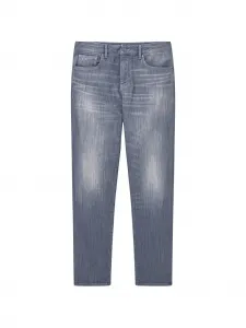 Джинсы с нашивкой-логотипом Armani Exchange, серый