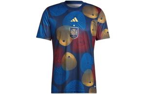 Футбольная майка мужская темно-синяя Adidas, синий