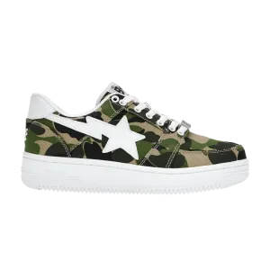 Кроссовки BAPE Bapesta Low 'Green ABC Camo', зеленый