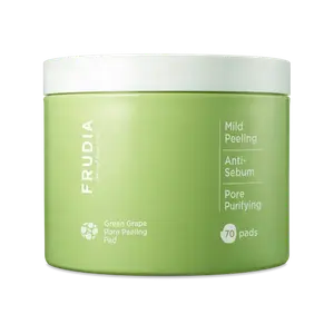 Нормализующие пилинг-диски для лица, 70 шт./1 упаковка. Frudia Green grape