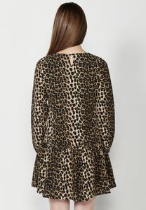 Повседневное платье LONG SLEEVE Koroshi, бежевый