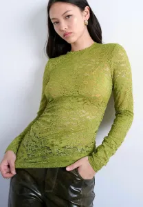 Блузка цлилли Topshop, Bright Green