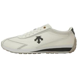 DESCENTE Кроссовки Cron Racer с противоскользящим покрытием, износостойкие, повседневные, унисекс, бежевые