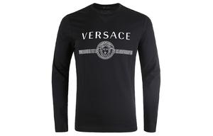 Футболка FANSIZHE мужская черная VERSACE