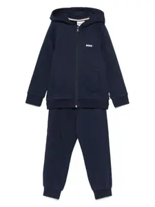 Спортивный костюм с капюшоном BOSS, синий