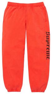 Спортивные штаны Supreme Washed Old English, оранжевый