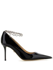 MACH & MACH 85-мм туфли Bow Chain, черный