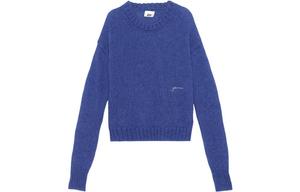 Вязаный топ SS22 женский синий GANNI