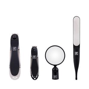 Антибрызговый набор для рук и ног из четырех предметов с лупой для пожилых, бытовой набор для стрижки ногтей ZWILLING