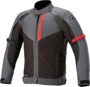 Текстильная мотоциклетная куртка Alpinestars headlands drystar, Black/Grey/Red