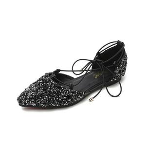 TATAYA Женские повседневные туфли на один каблук черные, цвет Black