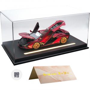 Lamborghini Supercar Luxury Car Series Lamborghini Sian FKP 37 сборная модель из сплава Bburago, красный