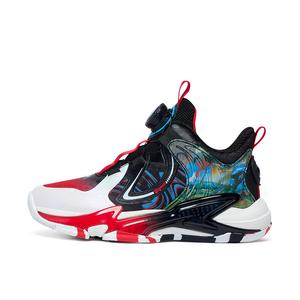 Детские баскетбольные кроссовки для детей BIG WASP, черный/красный