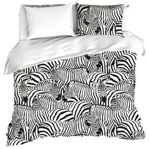 De Witte Lietaer Пододеяльник, Zebra Eggshell – 240 x 220 см + 60 x 70 см – хлопковый сатин