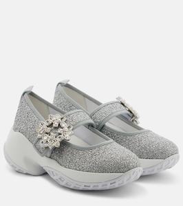 Кроссовки Viv Run Roger Vivier, Argento