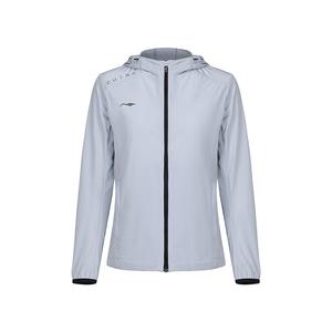 Пальто унисекс голубо-серый Lining