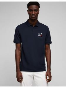 Футболка поло HECHTER PARIS, цвет midnight blue